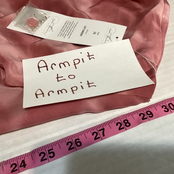 Diane Gilman Silk Blouse Paisley Button Up Sequins Classic NWTWomen’s SZ 3X - Picture 6 of 9